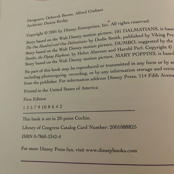 Rare First Edition-Walt Disney’s Classic Storybook-Vintage-Hardcover-EUC - Picture 4 of 11